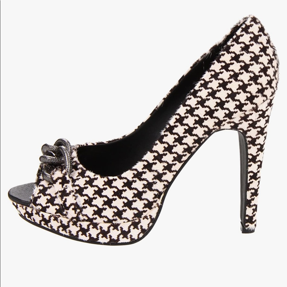 Naughty Monkey “Wham Bam” Open-Toe Heels